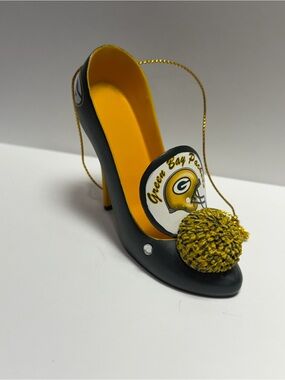 2011 Bradford Exchange Green Bay Packers “Rah, Rah Baby!” Stiletto Ornament